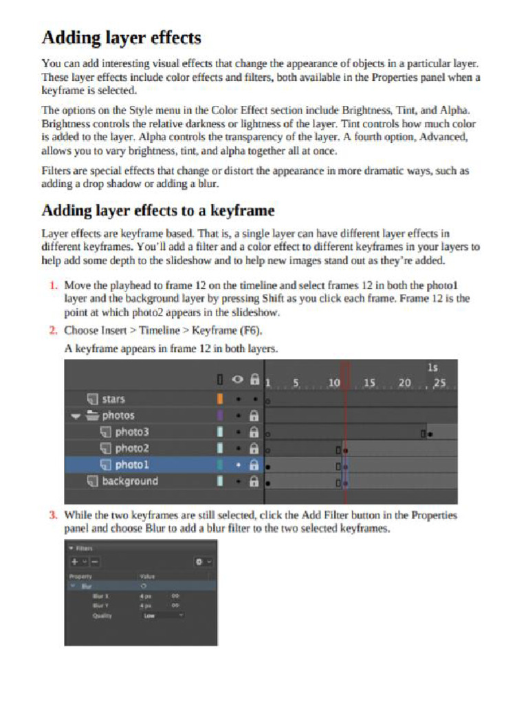 Lesson 3, Adding Layer Effects | PDF