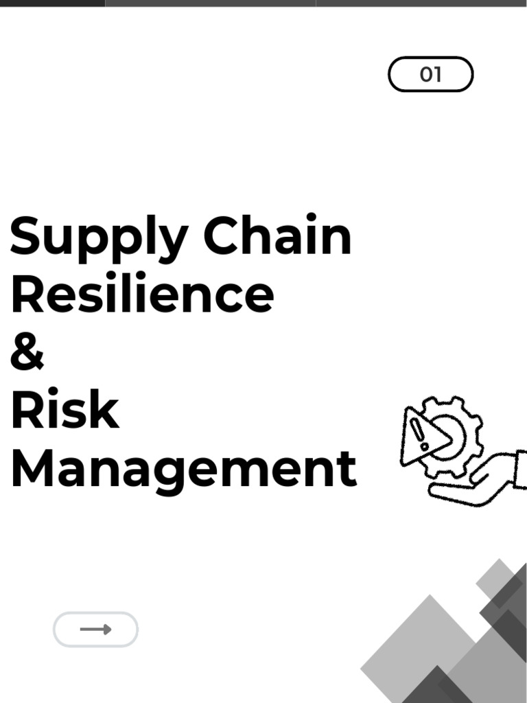 Supply Chain Resilience & Risk Management | PDF | Supply Chain | Risk