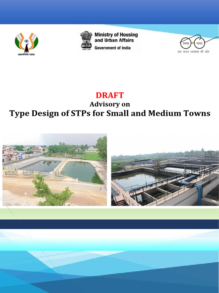 08-07-2024 Draft Type Designs of STP (1) | PDF | Sewage Treatment | Hygiene