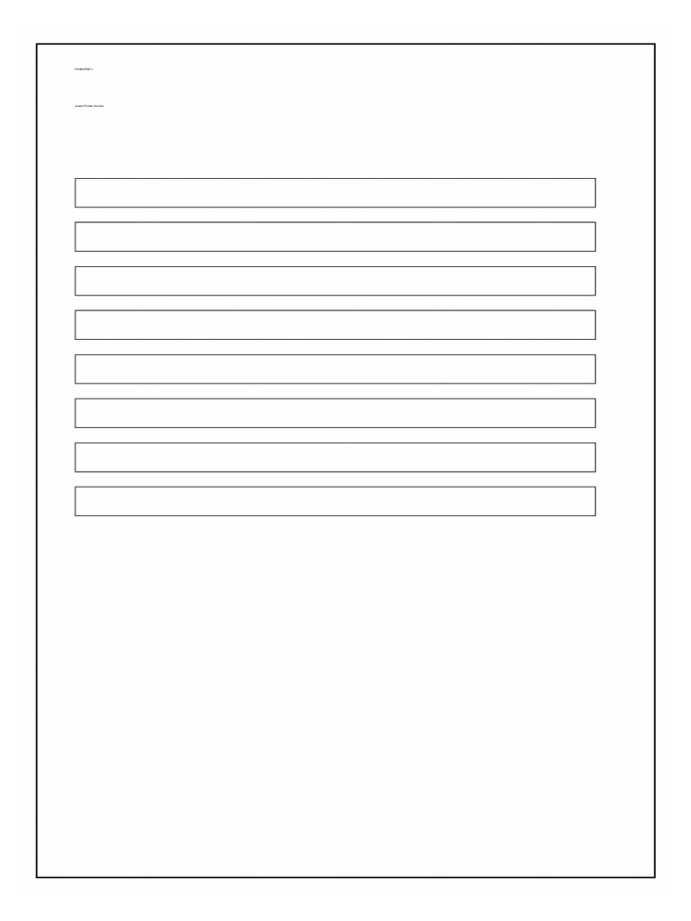 Scanned Exam Printer | PDF