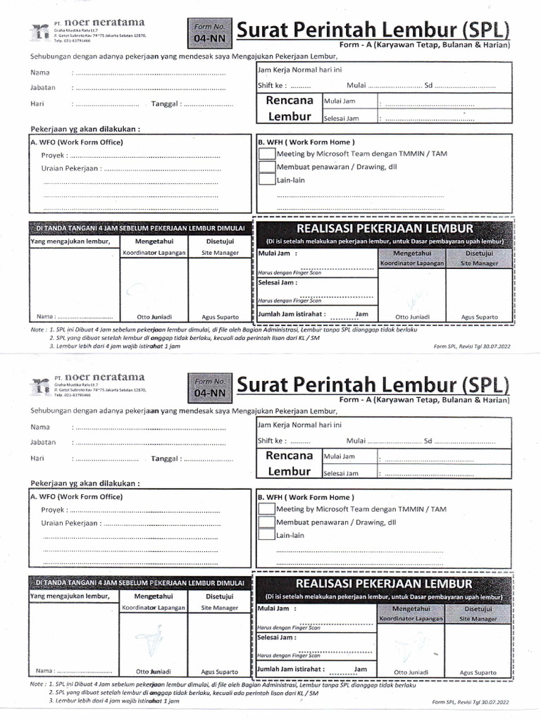 Form SPL-1 | PDF