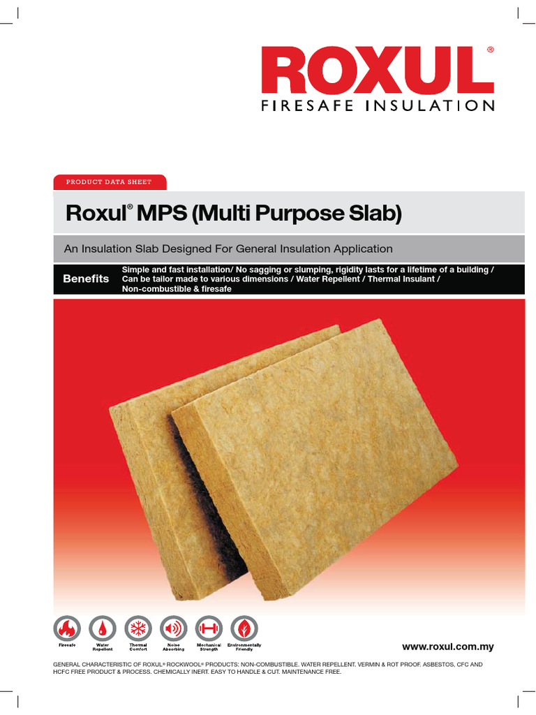 Multi Purpose Slab 2 | PDF | Thermal Insulation | Materials