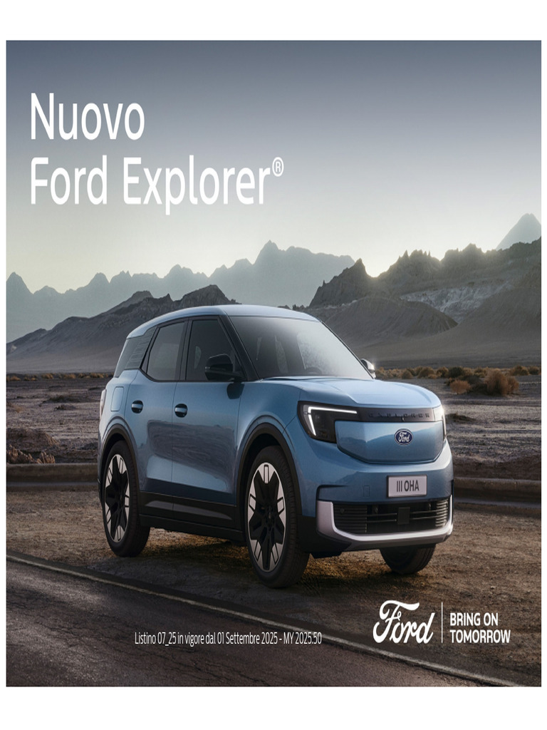 PL-new Ford Explorer | PDF