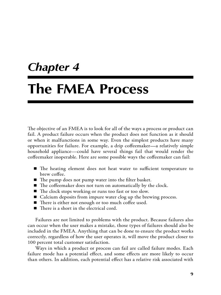 Understanding the FMEA Process | PDF | Risk | Water