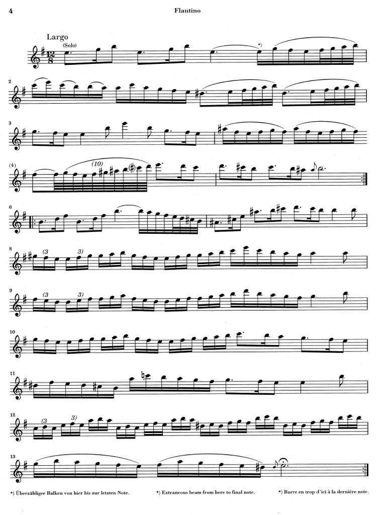 01b - Vivaldi MVT 2 - Piccolo - Urtext CLEAN | PDF