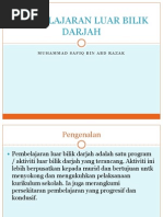 Pembelajaran Luar Bilik Darjah