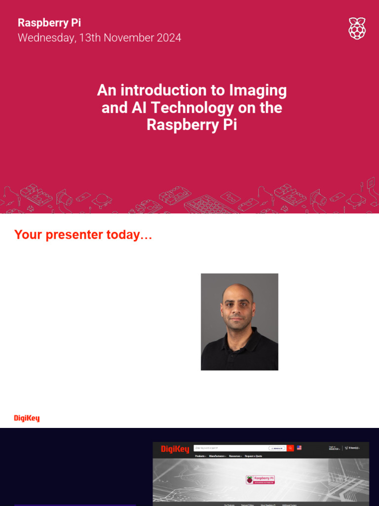 Introduction to Imaging and AI Technology on the Raspberry Pi | PDF ...