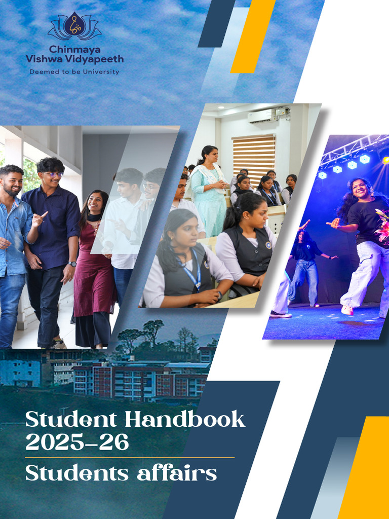 CVV Student Handbook 2025-26 Overview | PDF | Mentorship | Student Affairs