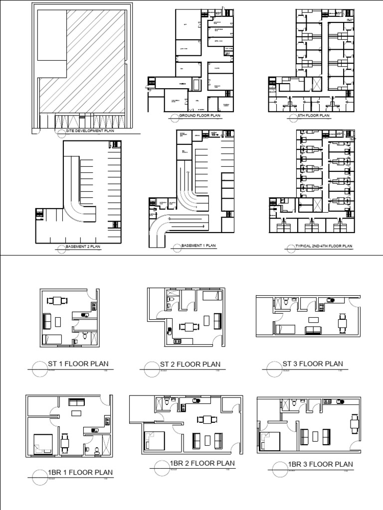 Comprehensive Building Floor Plans | PDF