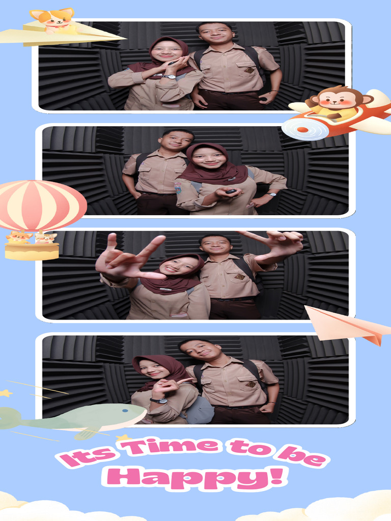 Blue and Cream Fun Playful Photobox Template Photostrip - 20251217 ...