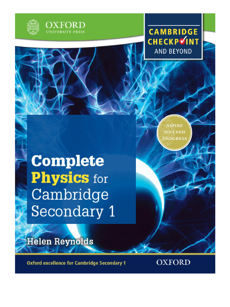Complete Physics For Cambridge Secondary 1 Oxford PDF Free | PDF