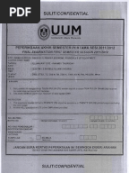 Surat tukar bilik