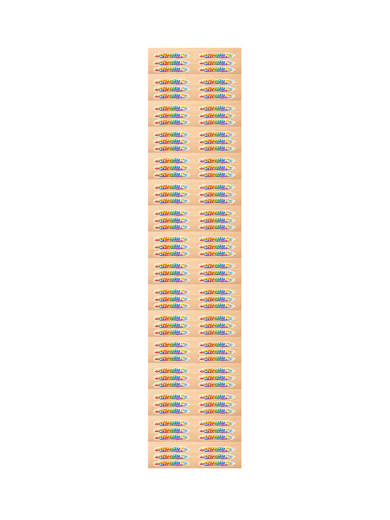 Chulu Khenqa Pencil Stickers A4 | PDF