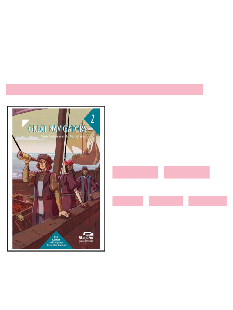 Great Navigators Standfor Graded Readers 1 Susan Banman Sileci - ebook ...