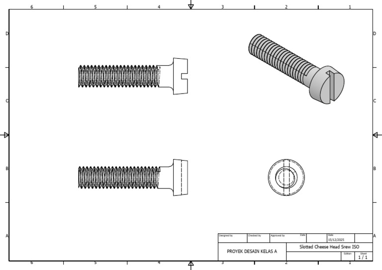 Slotted Cheese Head Srew ISO | PDF
