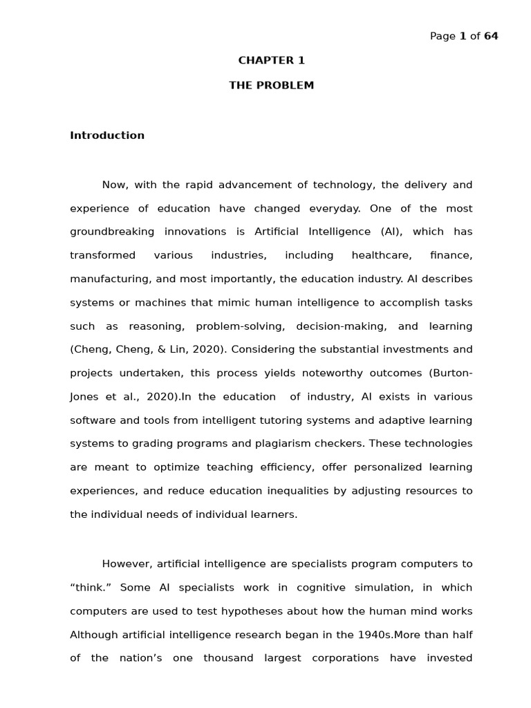 Practical Research II | PDF | Artificial Intelligence | Intelligence ...