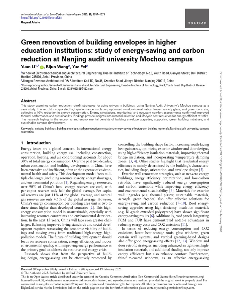 Green Renovation for Energy Efficiency | PDF | Energy Conservation ...