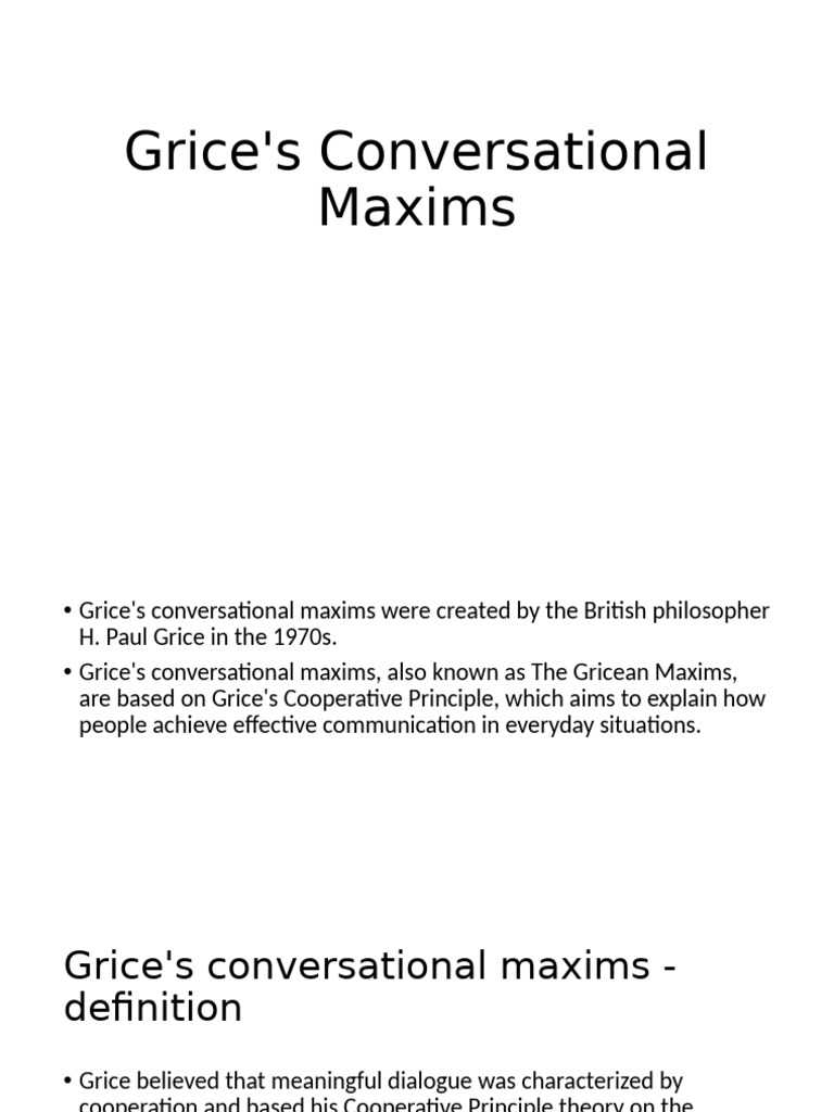 using graician Maxims | PDF | Semiotics | Human Communication