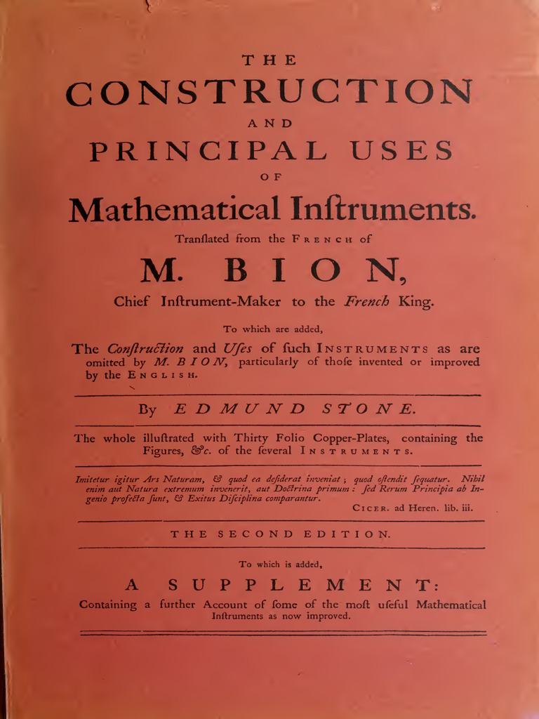 Mathematical Instruments: Construction & Uses | PDF | Angle | Circle