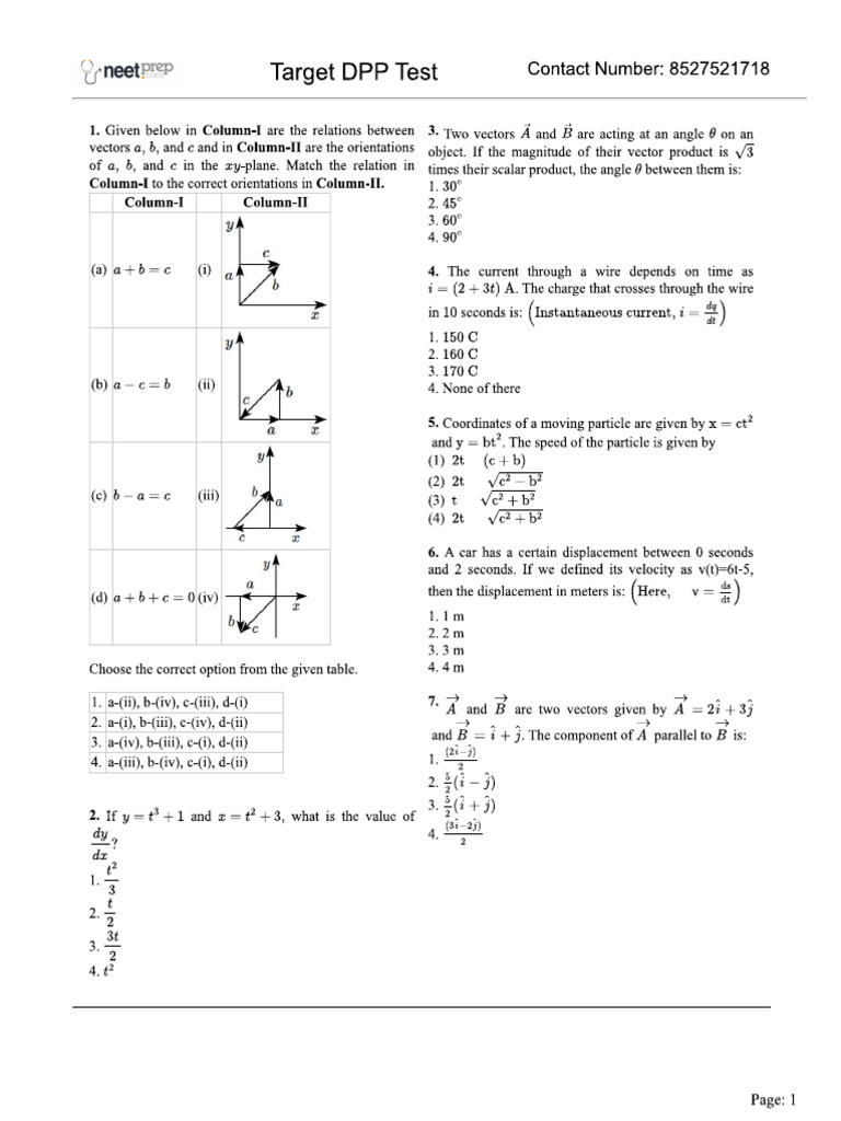 DPP Basic Maeth | PDF