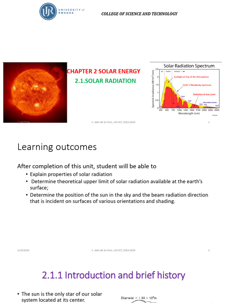 Solar Energy Fundamentals and Applications | PDF | Solar Energy | Sun