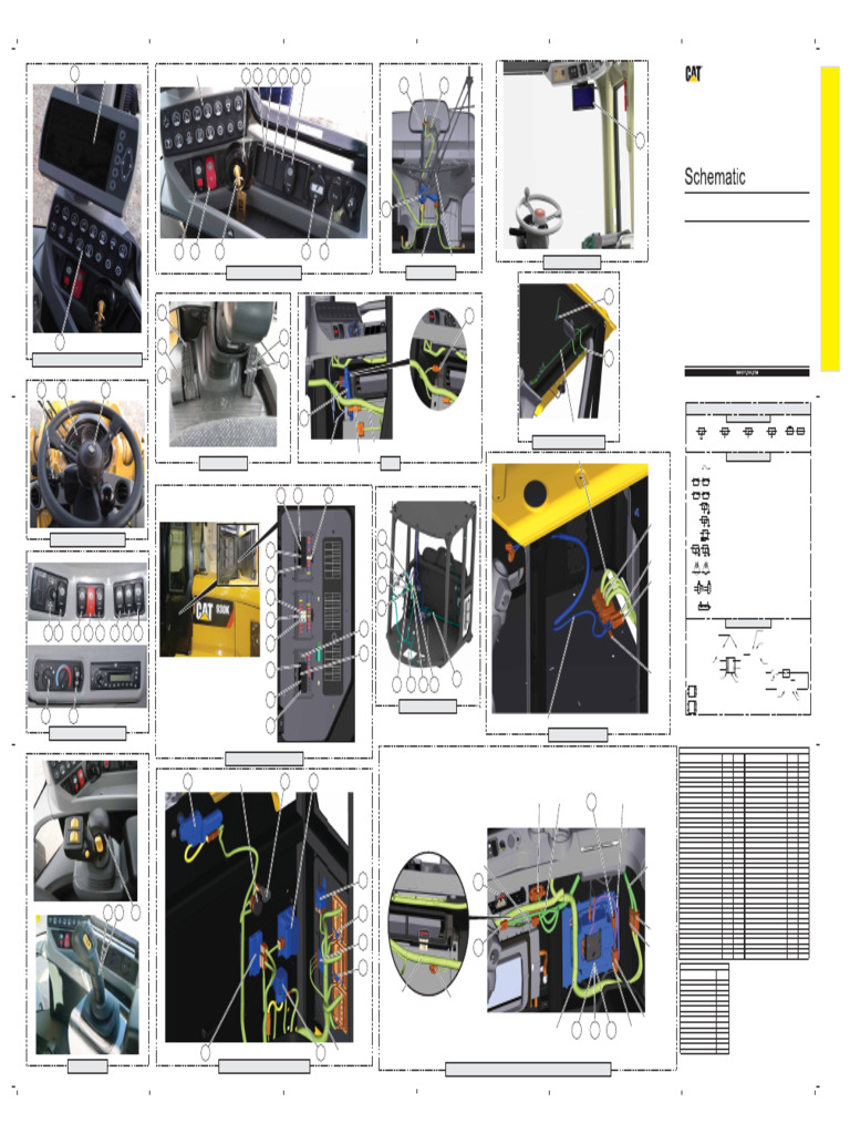 Electrical System Symbols for 924K-938K Wheel Loaders | PDF | Switch ...