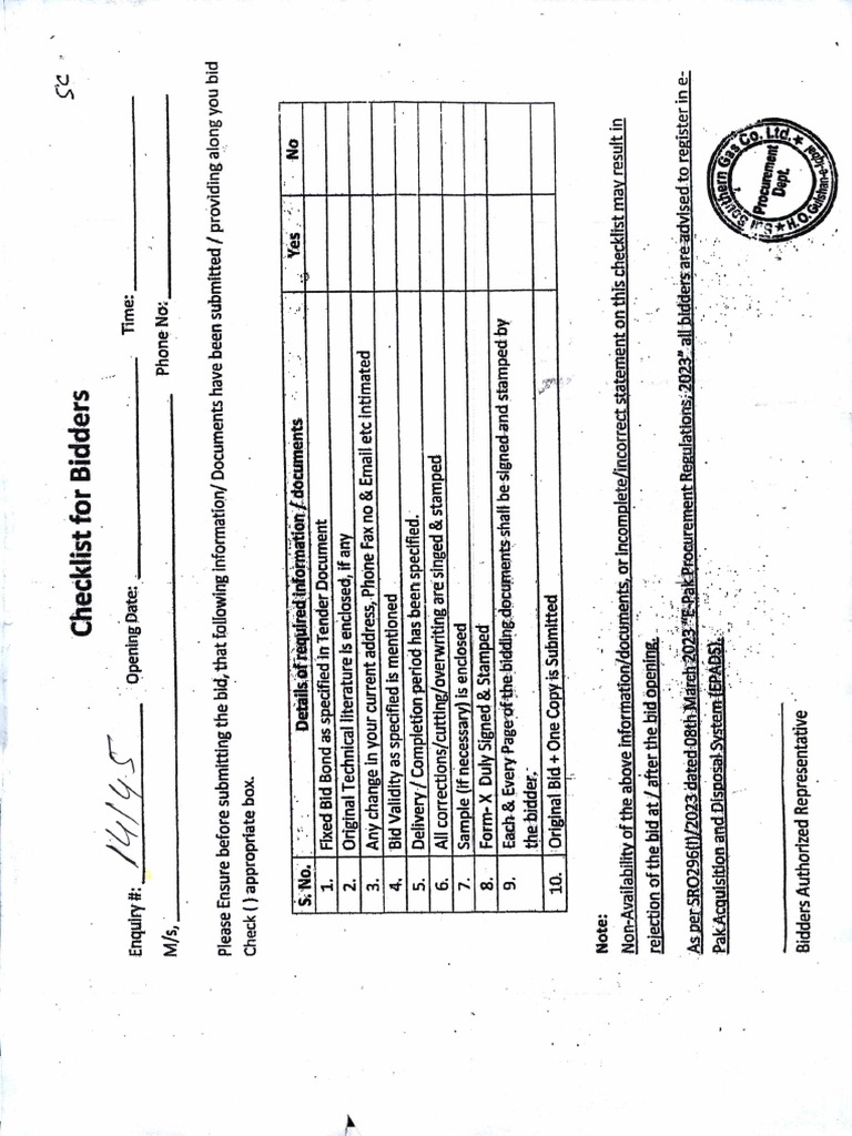 Ssgc Sc Pt 14145 Epads | PDF