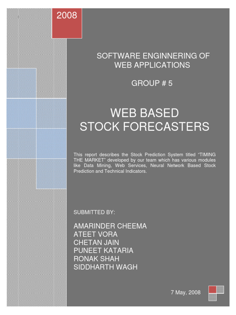 Web-Based Stock Prediction System | PDF | Soap | World Wide Web