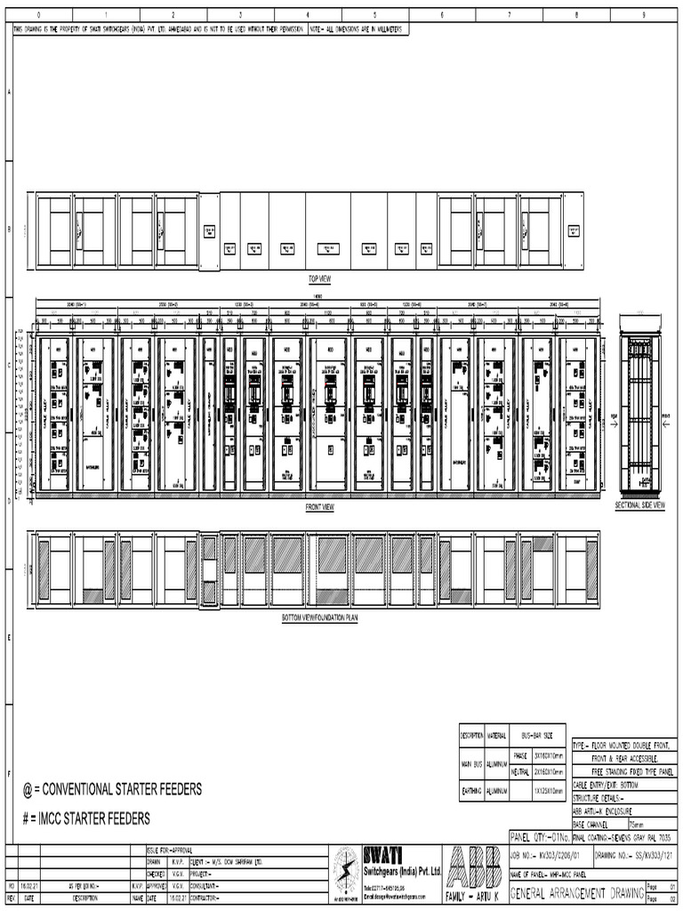 Kv303 Mhp-imcc Panel | PDF | Mains Electricity | Electromagnetism