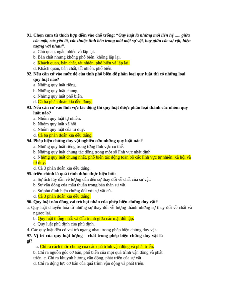 triết 2 | PDF