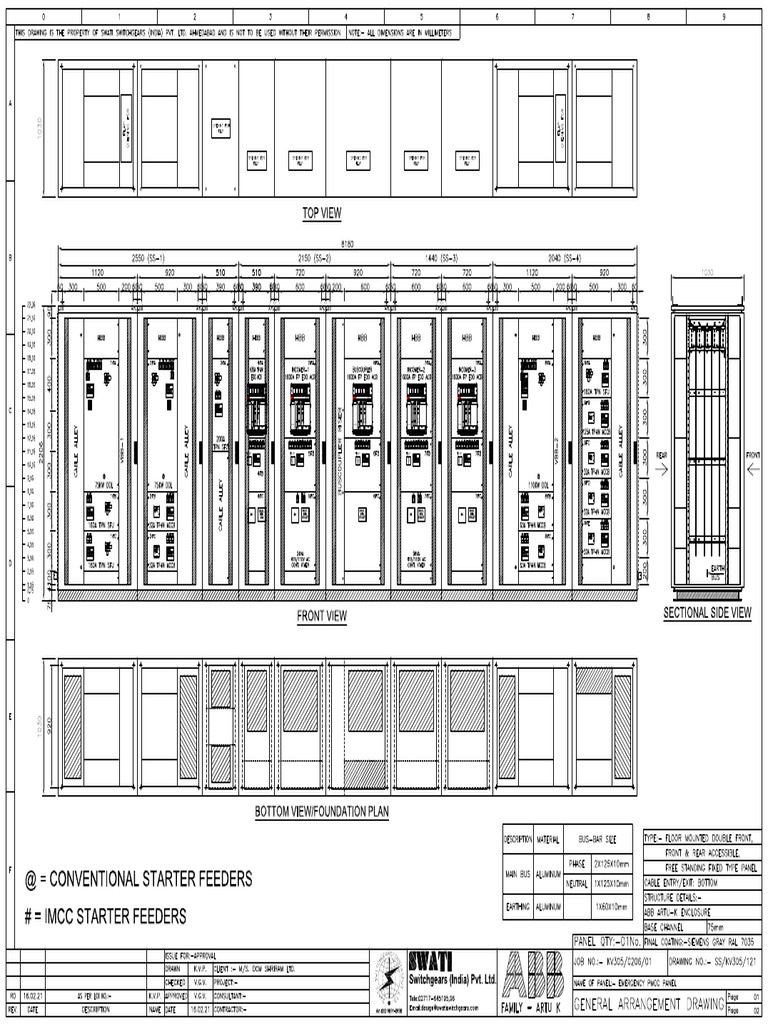 Emergency PMCC Panel Bill of Materials | PDF | Mains Electricity ...