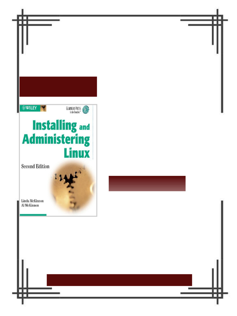 Installing and Administering Linux Second Edition Linda Mckinnon ebook ...