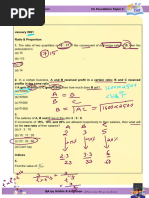 Past Year CA-F/CPT Maths Questions | PDF | Ratio | Elementary
