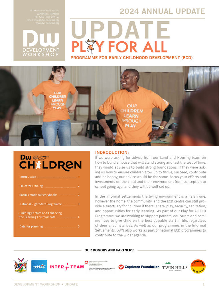 2024 ECD Programme Update Namibia | PDF