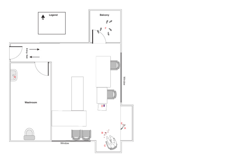 Crime Scene Layout and Elements | PDF