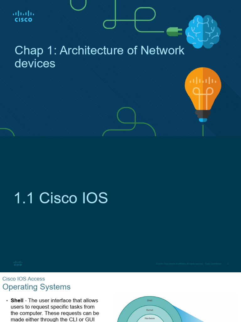 Cisco IOS Network Device Architecture | PDF | Graphical User Interfaces ...