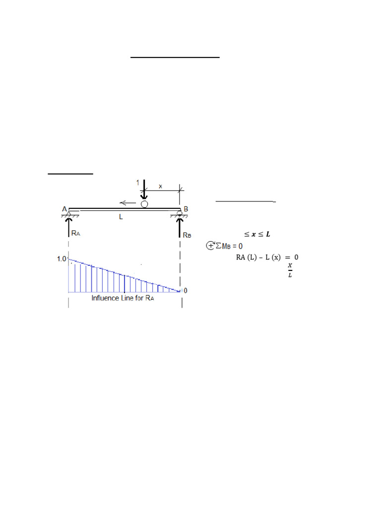 Influence Lines for Structural Analysis | PDF | Applied And ...