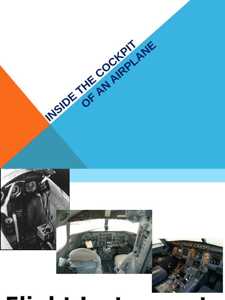 Airplane Cockpit Flight Instruments Guide | PDF | Cockpit | Transport