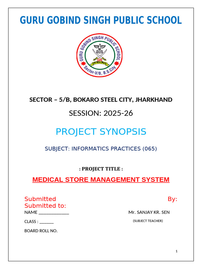 Medical Store Management System Project | PDF | Software Testing | System