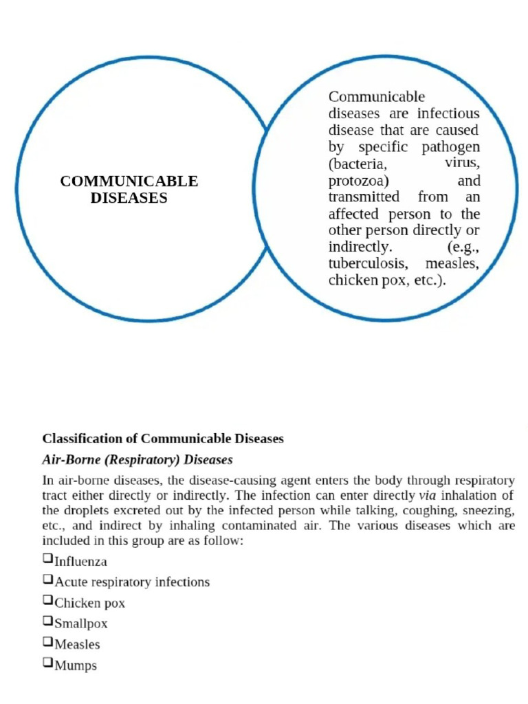 Epidemiology Communicable Diseases PDF | PDF