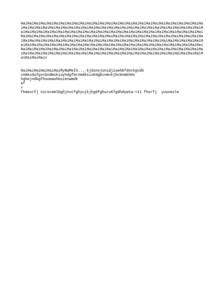 Nonsensical Text Analysis | PDF