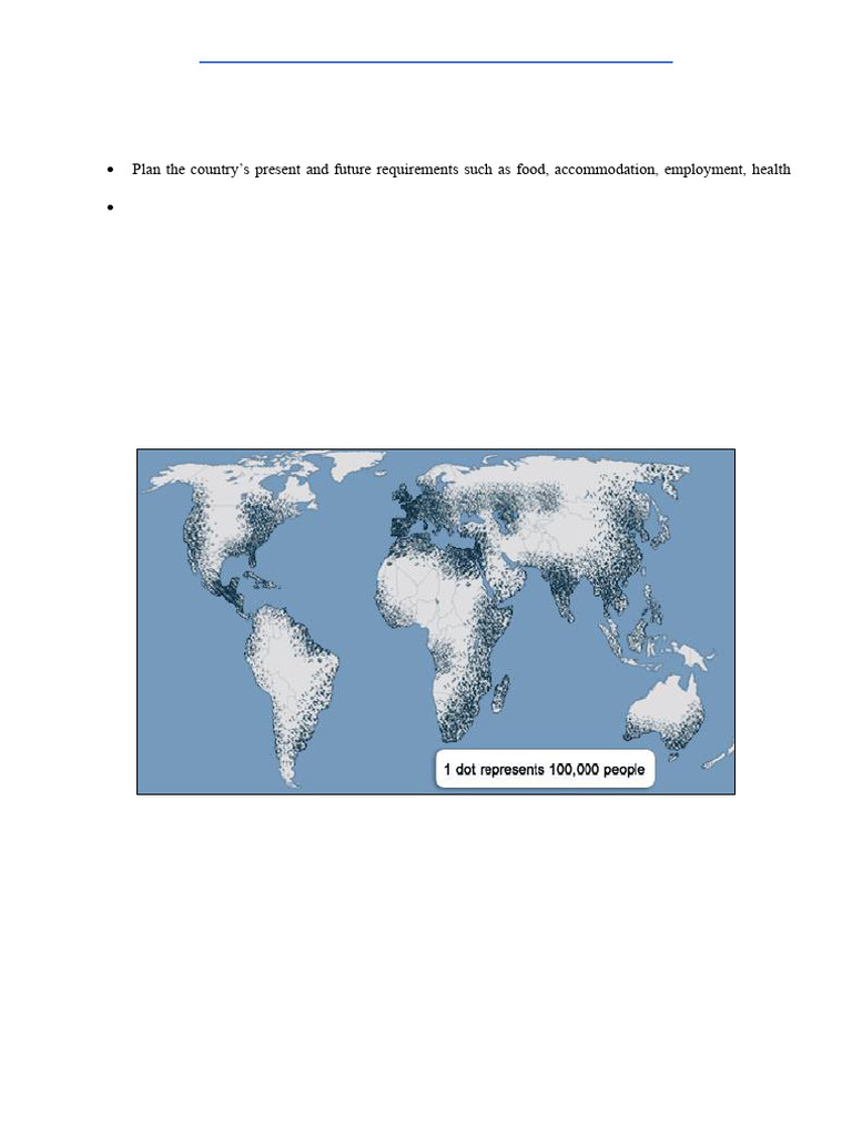 Understanding Population Density Factors | PDF | Desert | Forests