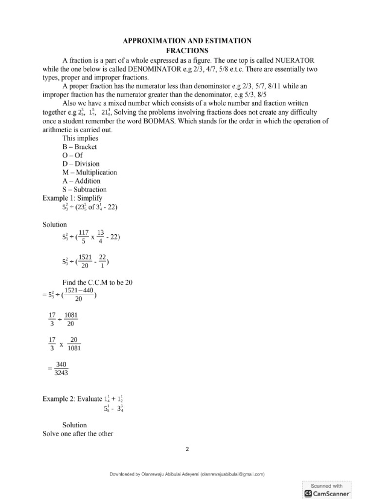 Bed 112 - Business Mathematics | PDF
