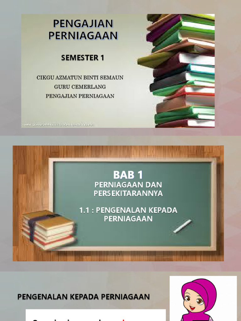 Bab 1 - Pengenalan Kepada Perniagaan | PDF