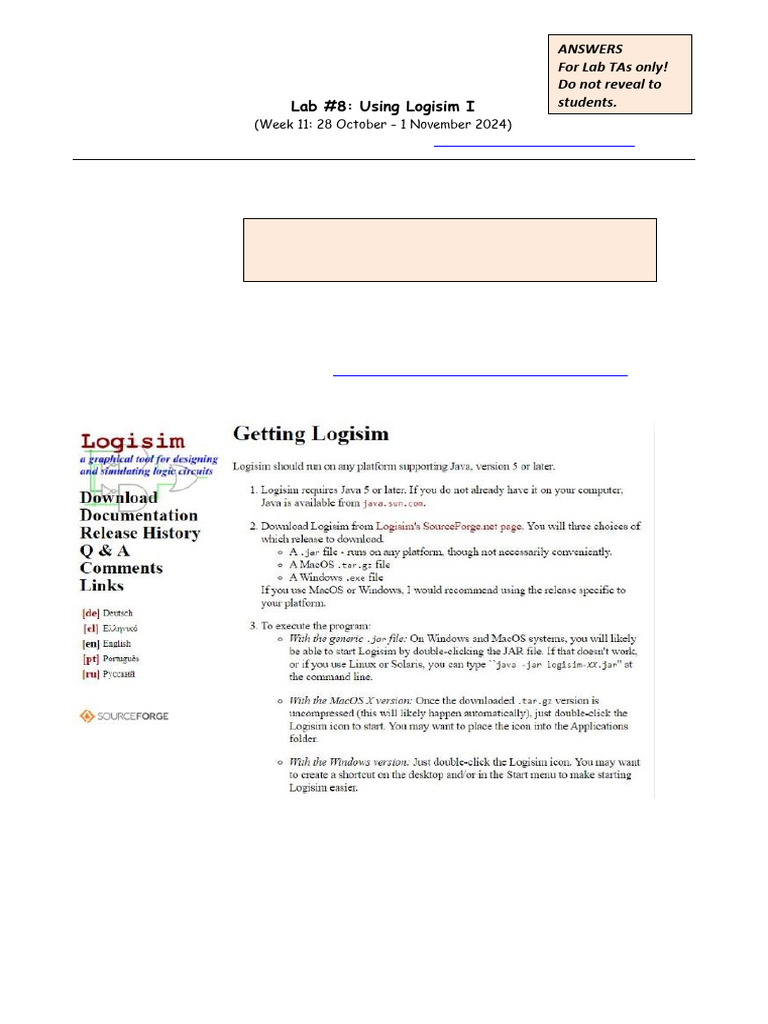 Lab 8 | PDF | Computer Engineering | Computing