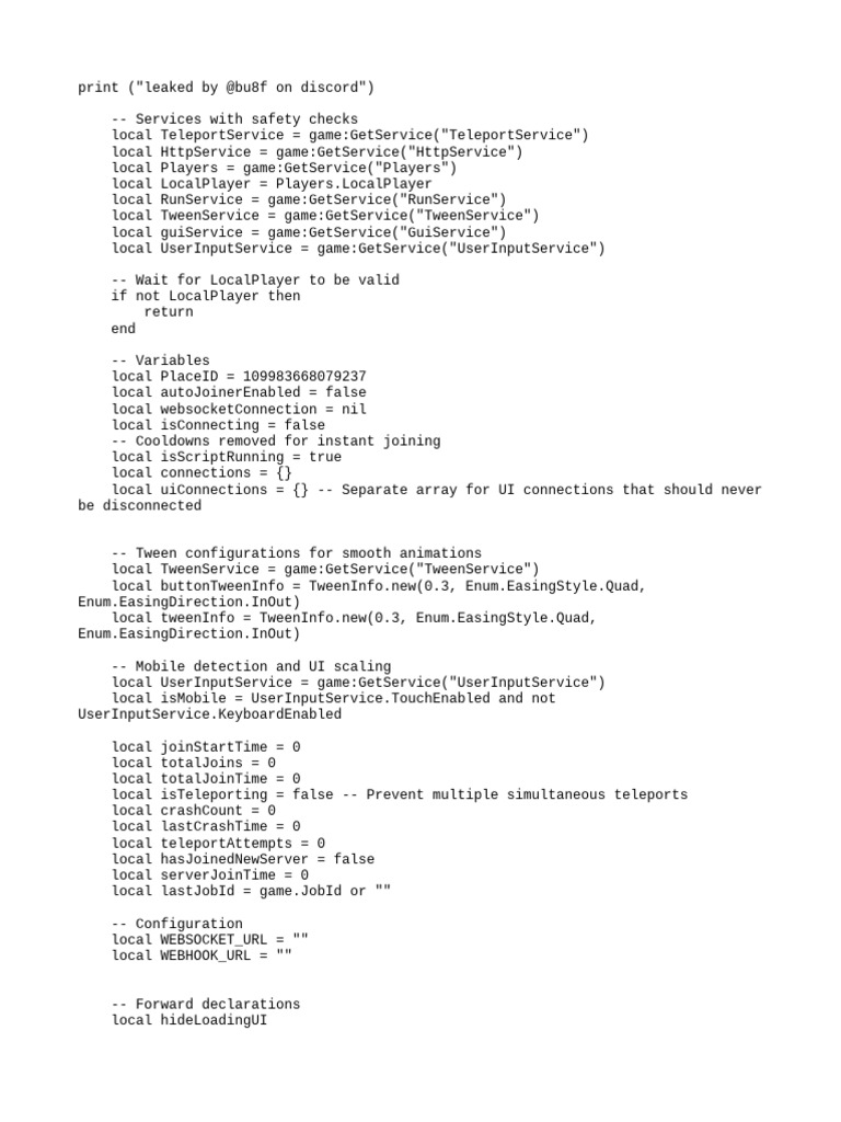 Roblox Brainrot Scrambler Script | PDF | Computing | Computer Programming