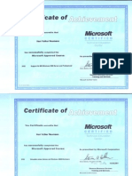 MICROSOFT Education, Windows Server, MCP Volker Neumann, Microsoft Certificates of Achievement