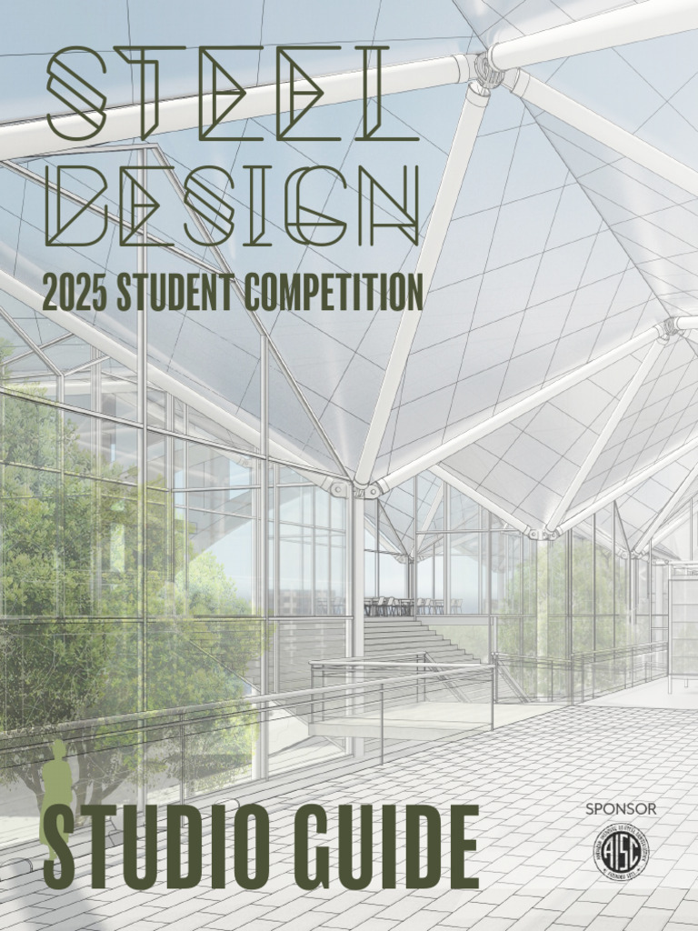 2025 Steel Design Competition Guide | PDF | Steel | Structural Steel