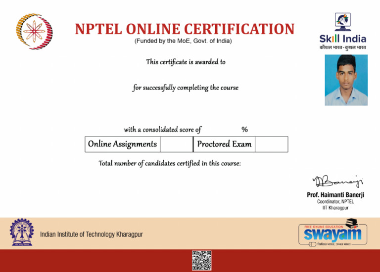 Computer Architecture Course Certificate | PDF