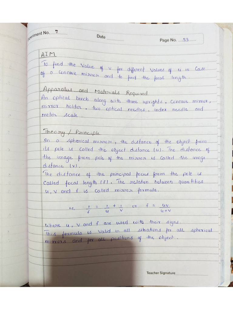 Physics Exp - 7 | PDF